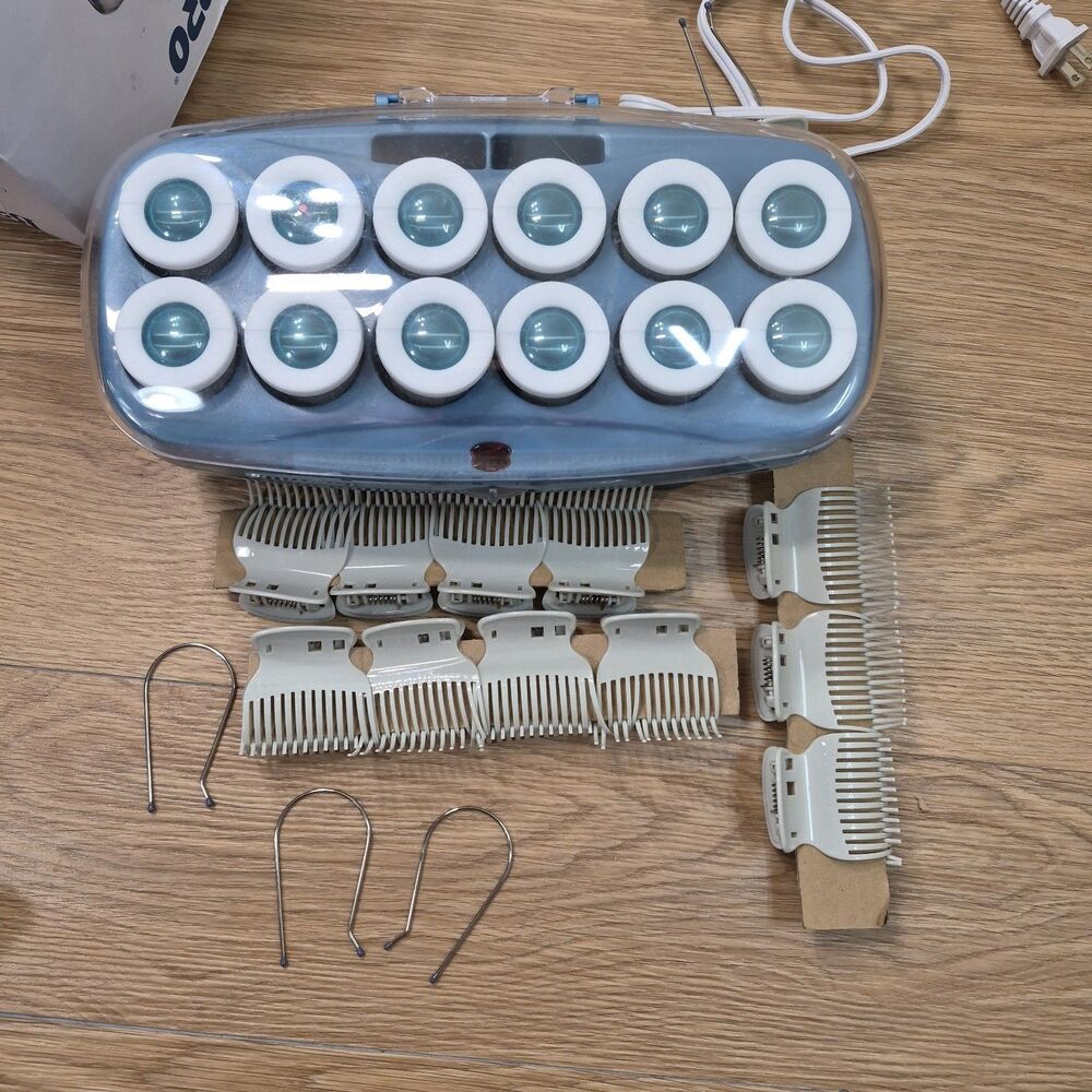 Babyliss Pro Nano Titanium 12 Professional Jumbo Hot Rollers Curlers Hairsetter